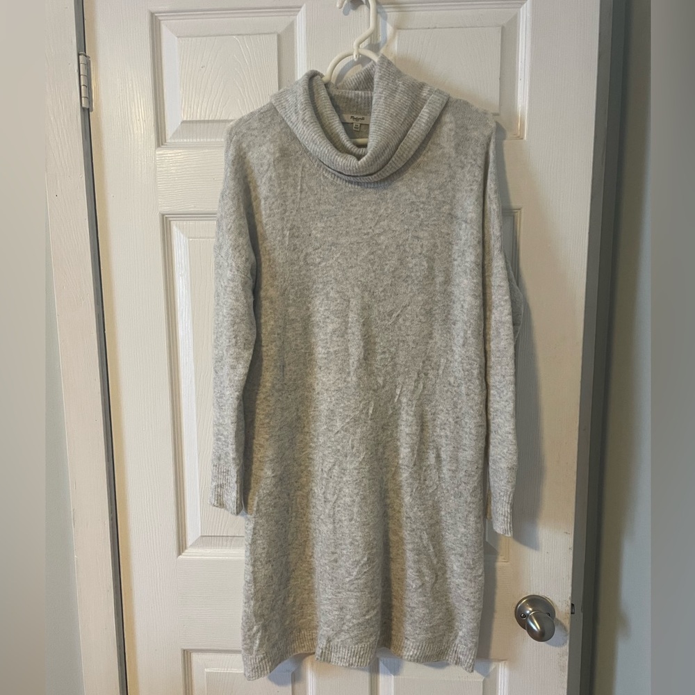 Madewell Merino Wool and Alpaca Blend Sweater Dress
